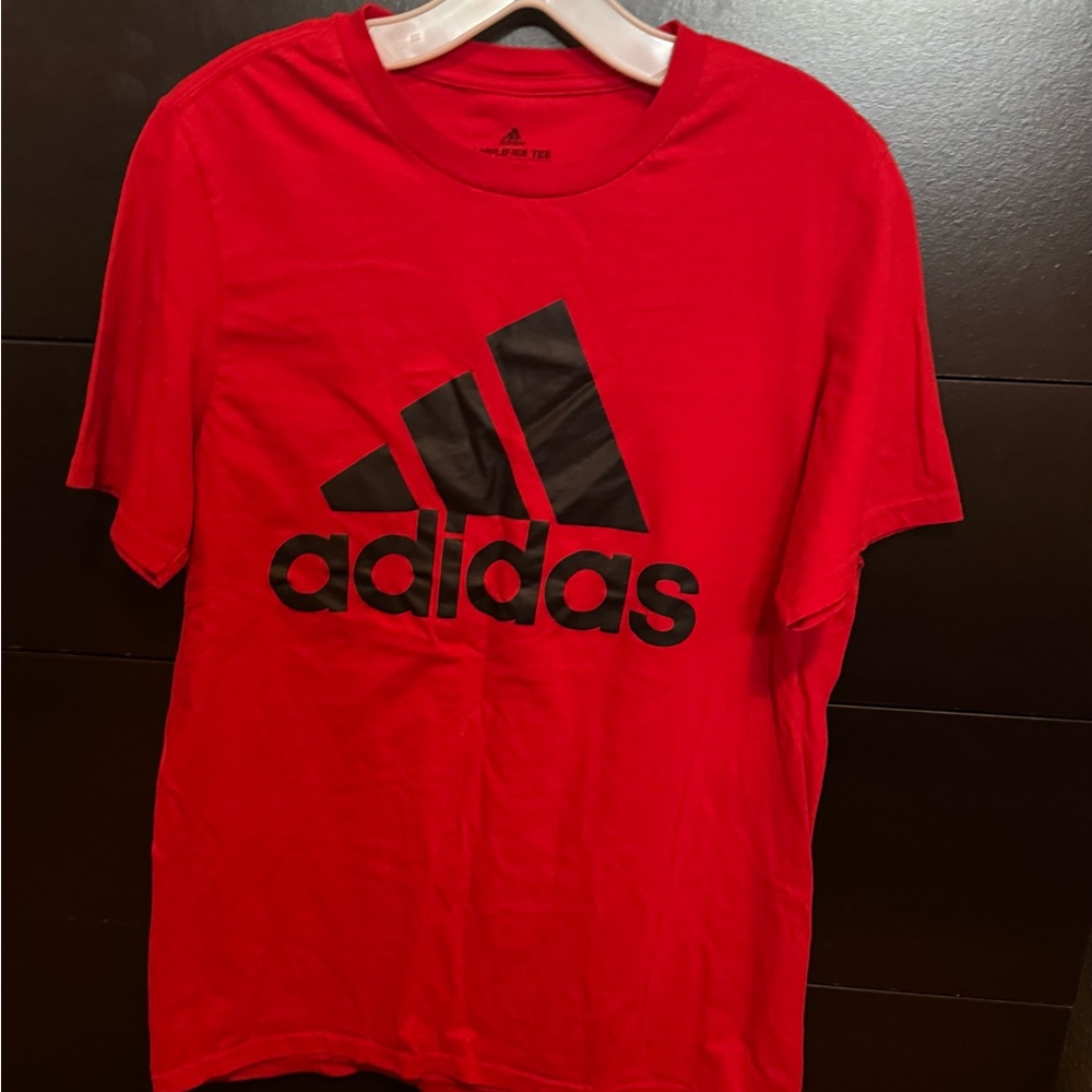 Adidas Men's Red T-Shirt